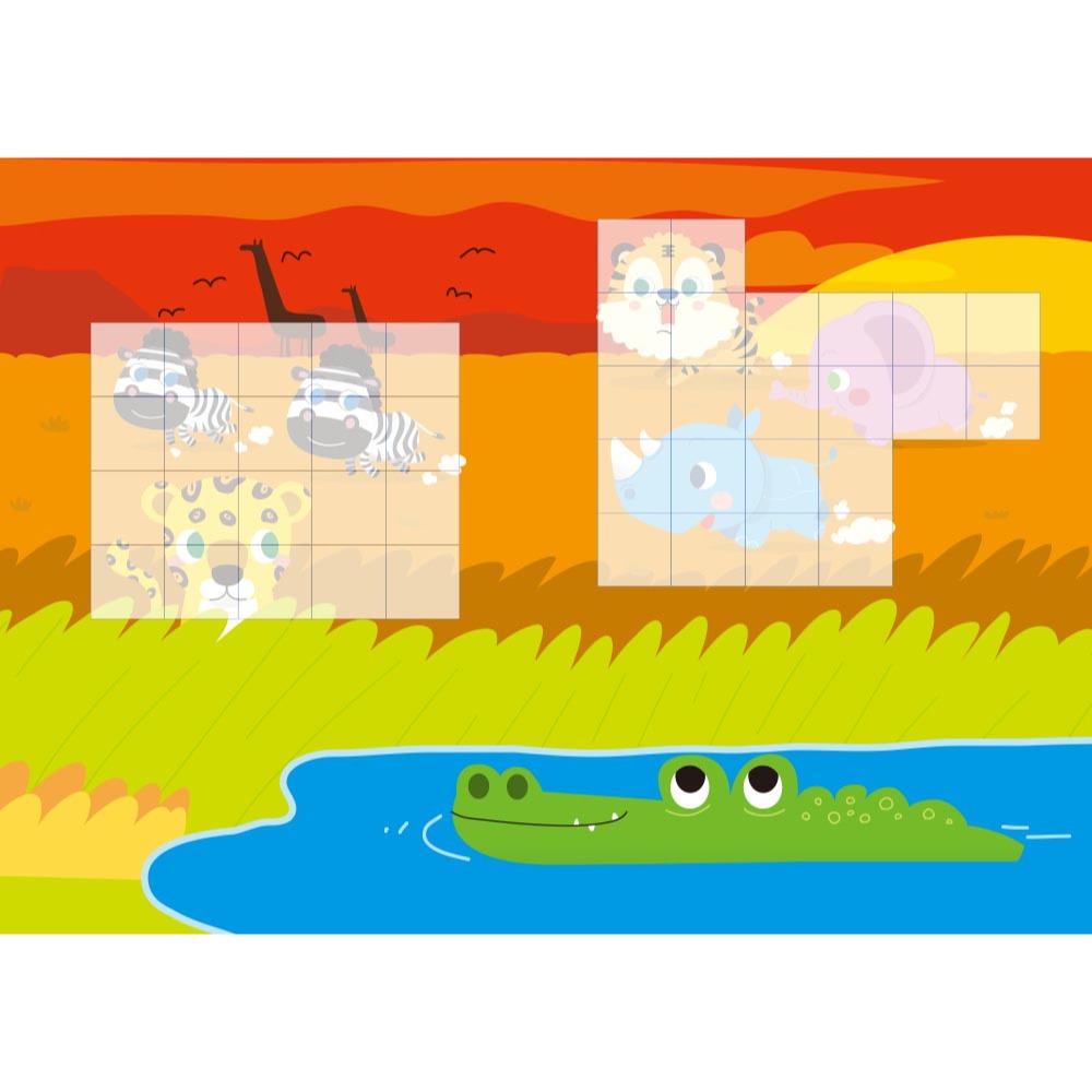 💕現貨💕《東雨文化》拼圖貼貼 （附576張貼紙） （4歲以上適用）【愛寶童衣舖】-細節圖7