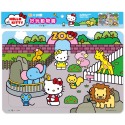 💕現貨💕《世一》HELLO KITTY好玩動物園80片拼圖【愛寶童衣舖】-規格圖5