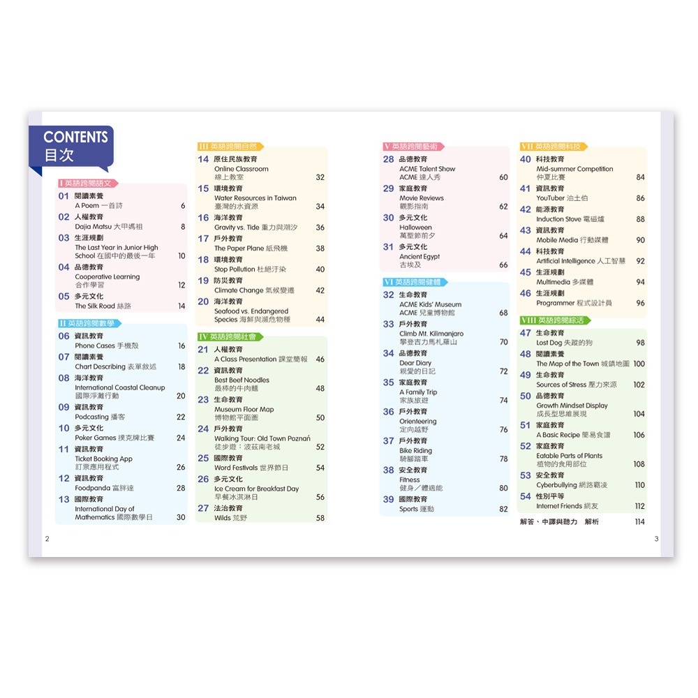 💕現貨💕《世一》國中生的跨領域閱讀英語【愛寶童衣舖】-細節圖5