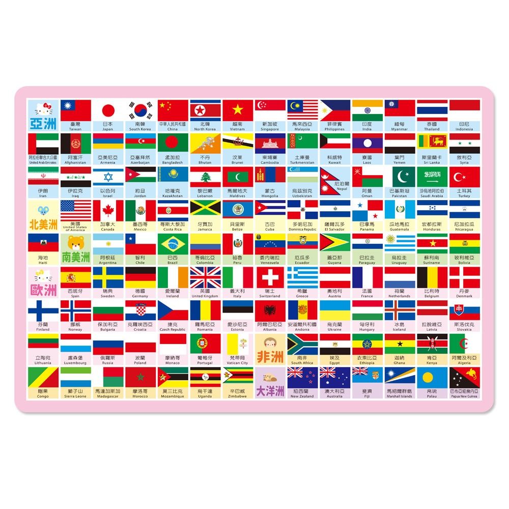 💕現貨💕《世一》Hello Kitty環遊世界拼圖【愛寶童衣舖】-細節圖4