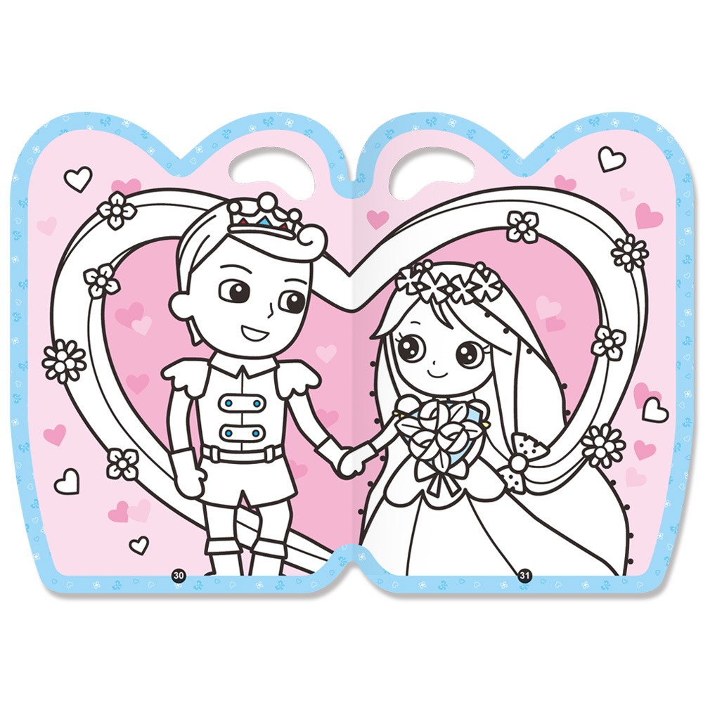 💕現貨💕《世一》手提著色本：長髮公主【愛寶童衣舖】-細節圖6