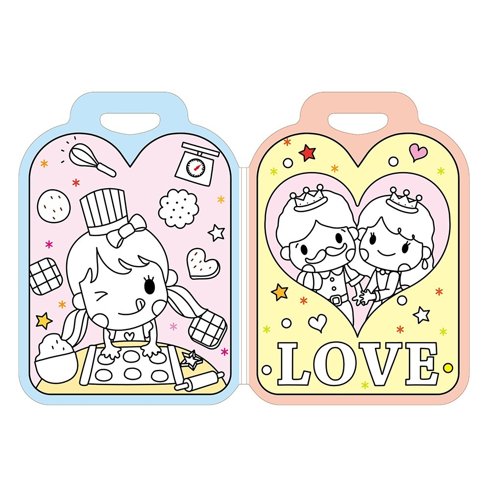 💕現貨💕《世一》手提著色本：小公主【愛寶童衣舖】-細節圖5