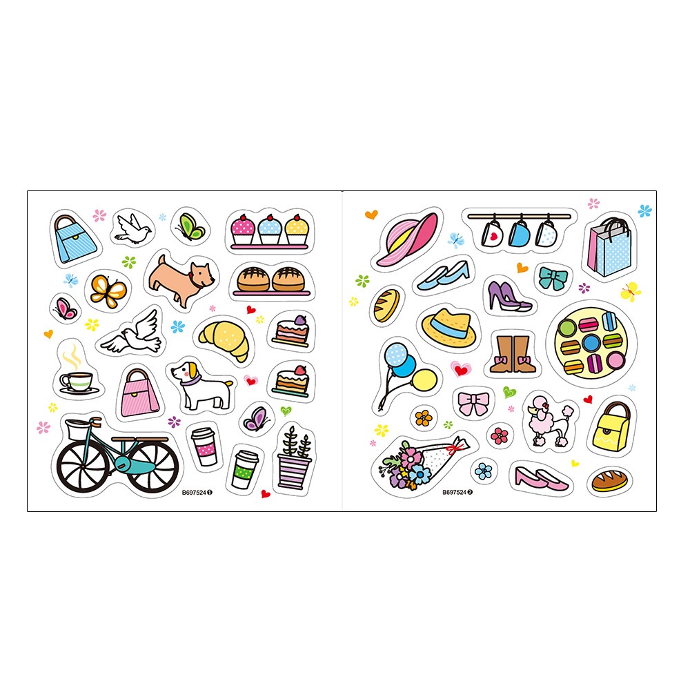 💕現貨💕《世一》手提著色本：甜心女孩【愛寶童衣舖】-細節圖3