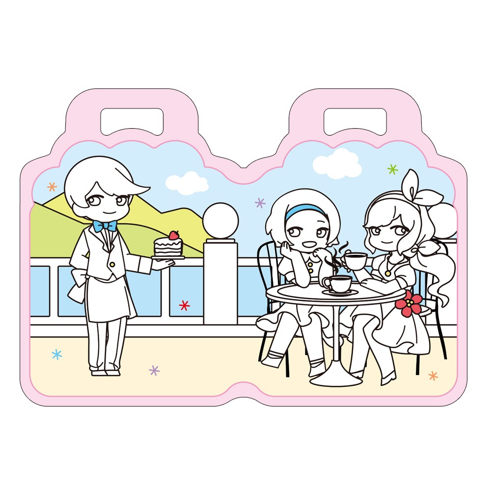 💕現貨💕《世一》手提著色本：甜心女孩【愛寶童衣舖】-細節圖5