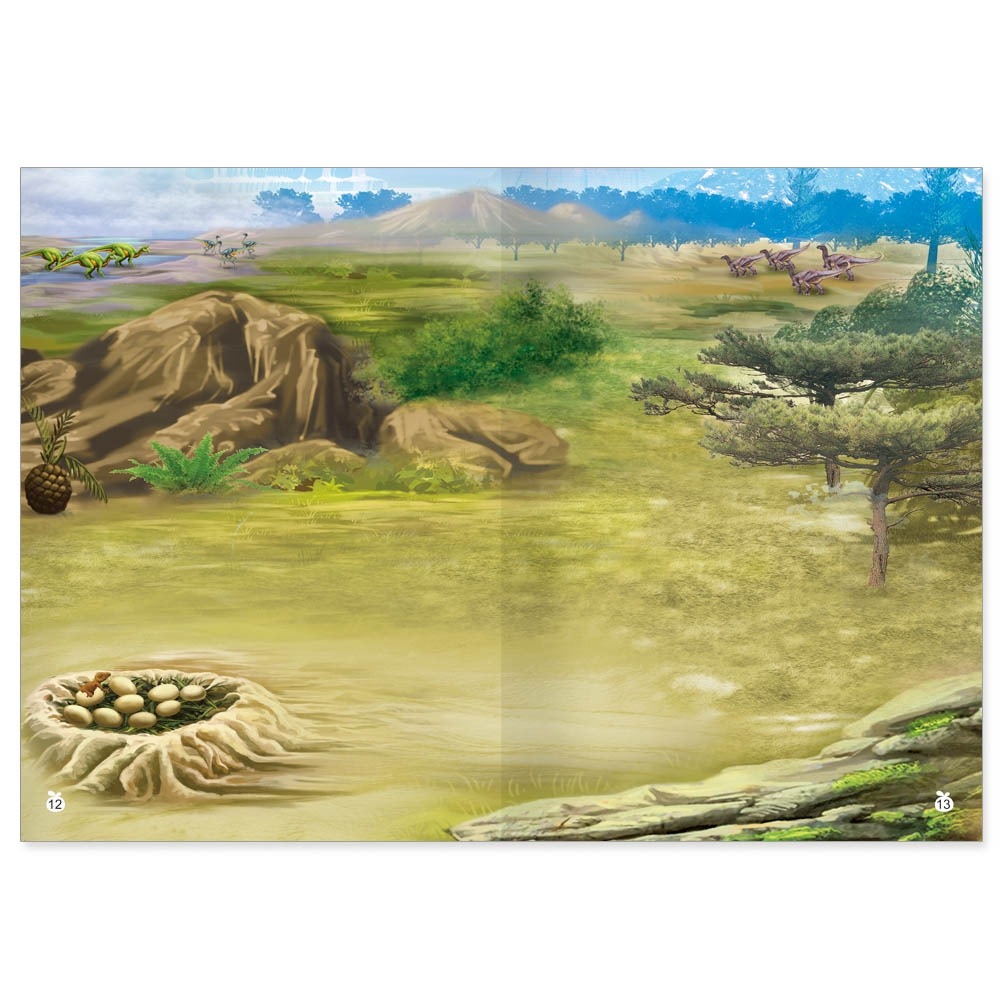 💕現貨💕《世一》小手貼貼樂5：恐龍世界【愛寶童衣舖】-細節圖5