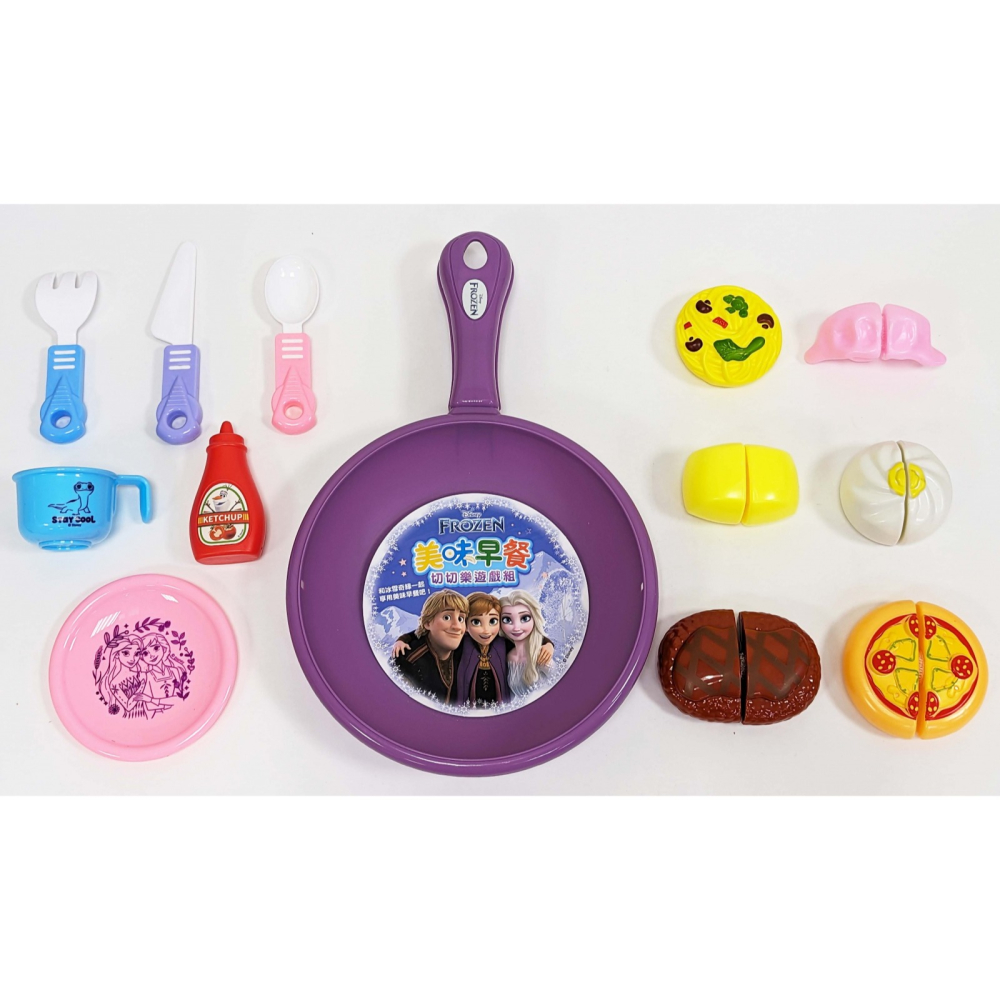 💕現貨💕《京甫》冰雪奇緣 美味早餐 切切樂遊戲組【愛寶童衣舖】-細節圖4