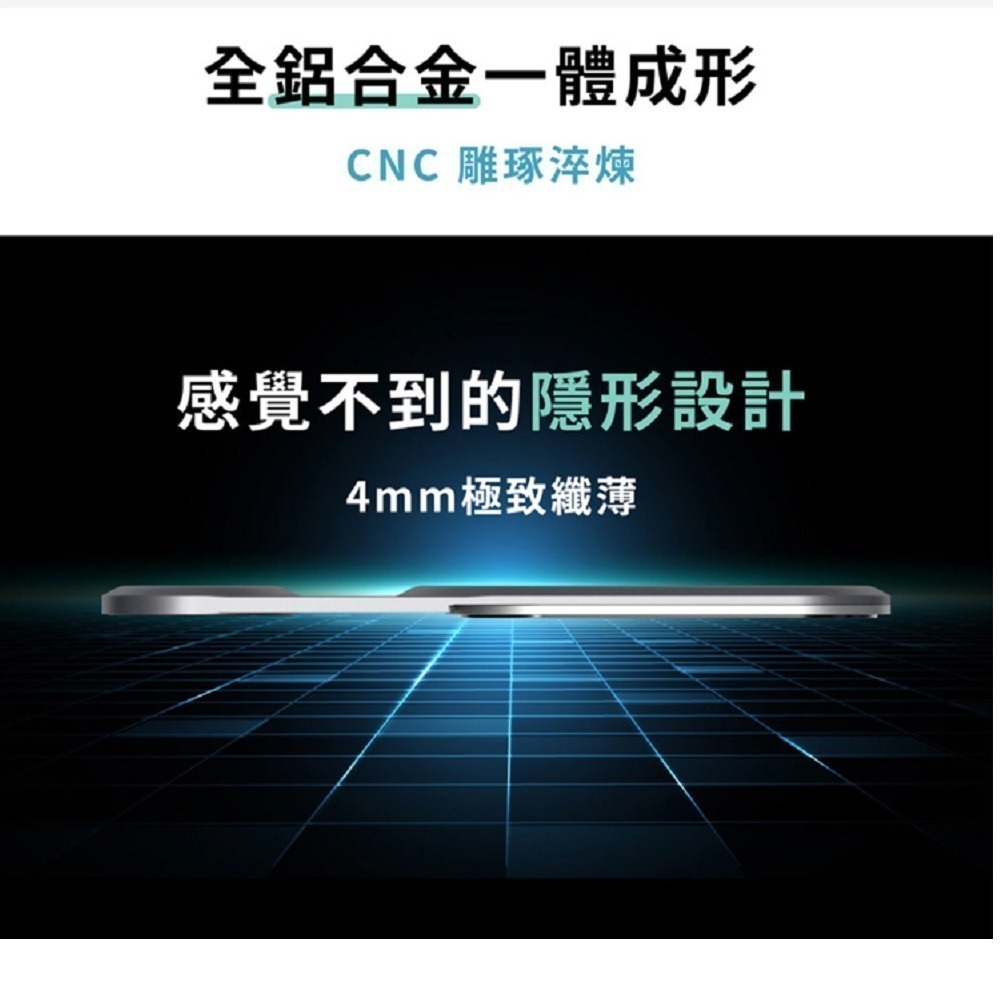 【3折】EDGE | 隱形手機磁吸支架 手機支架 雙螢幕 股票看盤 遠距會議 多工處理-火焰紅-細節圖7