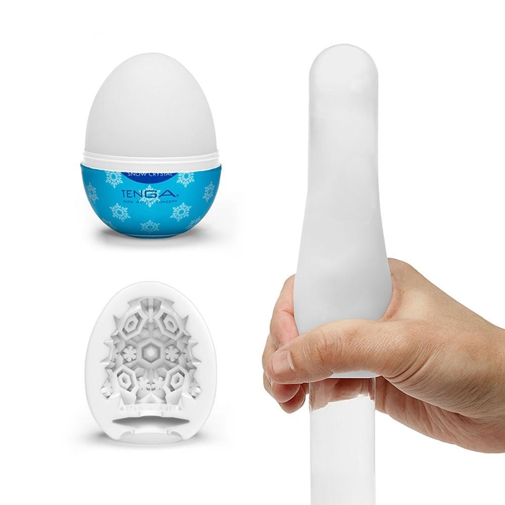 TENGA EGG 雪晶 SNOW CRYSTAL 自慰蛋 挺趣蛋/奇趣蛋 (單次性使用)-細節圖2
