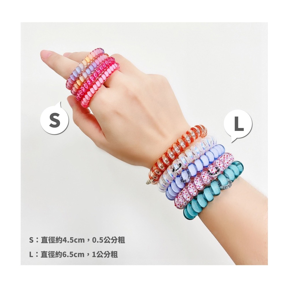 美國Teleties X  Halloween 時尚兩用電話線髮圈 手環髮圈 髮飾 綁頭髮 頭繩 束髮圈 【DDBS】-細節圖6