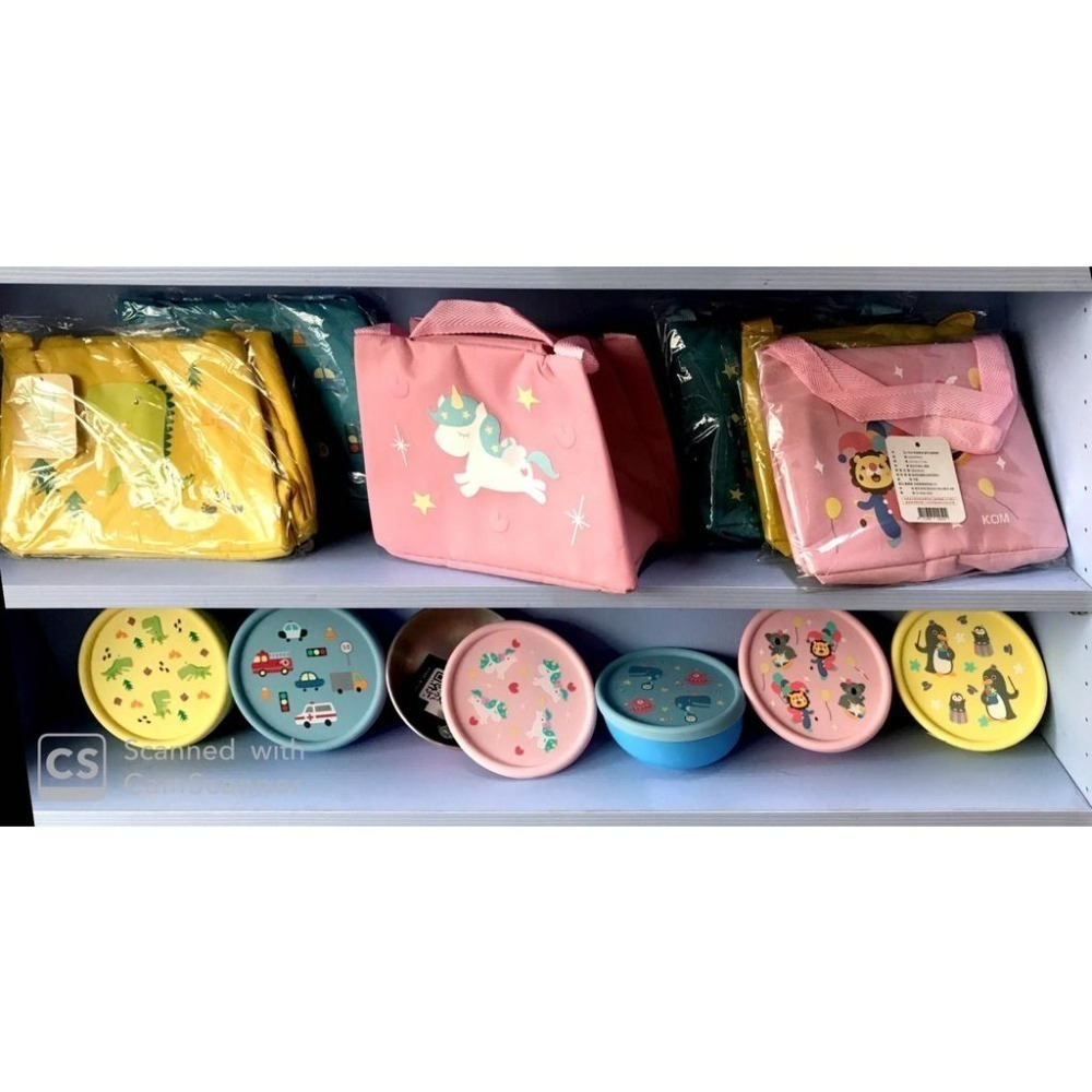@多款選擇@現貨公司貨+發票@KOM-台灣製造316不鏽鋼矽膠隔熱碗 /兒童碗/餐袋/316不鏽鋼兒童隔熱碗-細節圖2