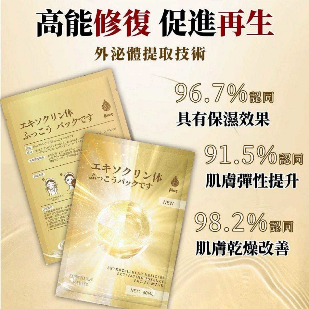 Bios外泌體賦活精華面膜(6片/盒)-細節圖3