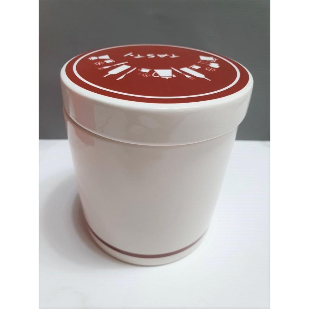 西堤 TASTY 繽紛香頌罐/收納罐/點心罐/糖果罐/餅乾罐/筆筒/收納-細節圖2