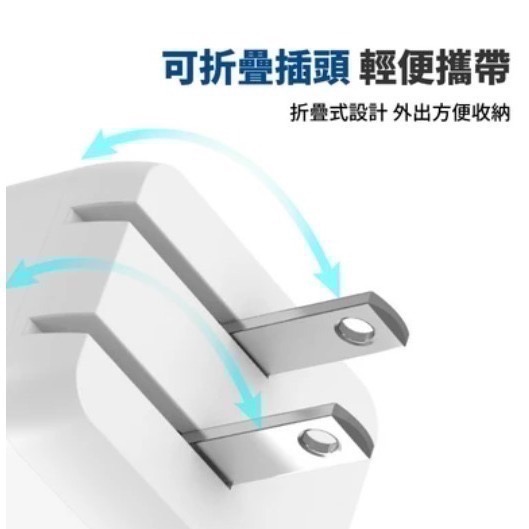 65W 氮化鎵GaN 折疊 TypeC USB-A PD 快充 快充頭 適用 iPhone 安卓 充電頭 充電器-細節圖10