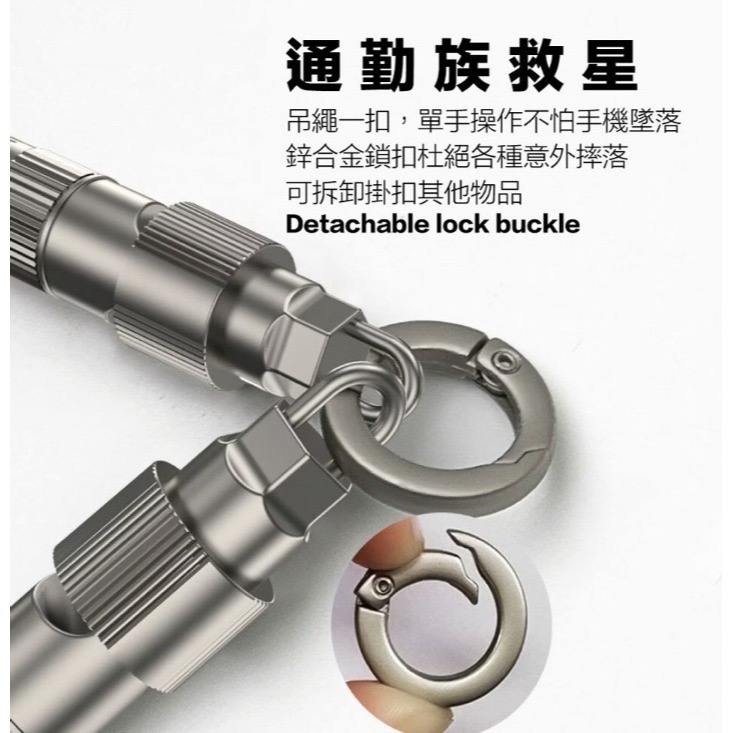 手機掛繩充電線二合一 Type C 充電線 蘋果充電線 一組包含手鍊款30CM+斜背款120CM-細節圖5