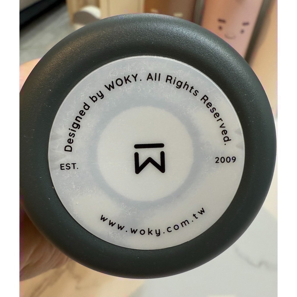 全新 BOXMAN X WOKY輕量輕芯鈦瓷易潔層彈蓋保溫瓶 450ML 正品-細節圖4