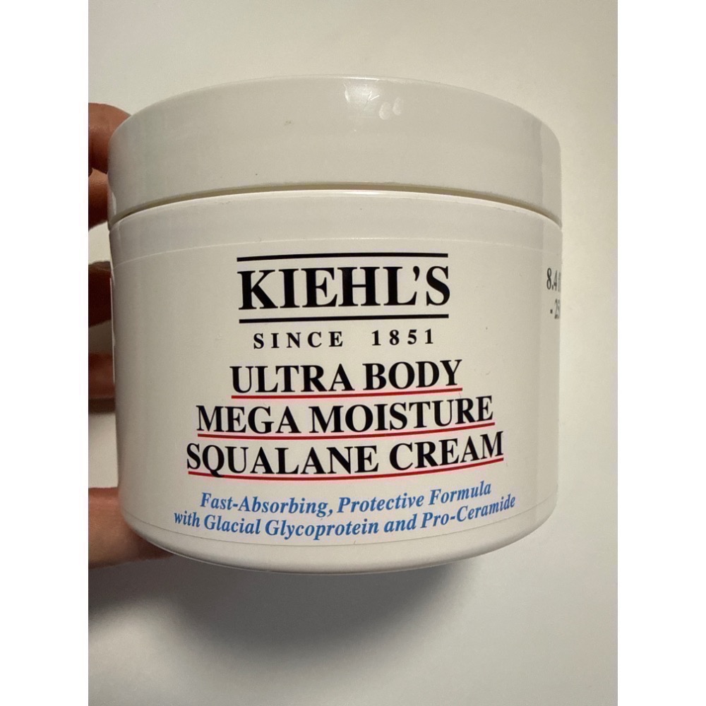 全新未開封 Kiehl＇契爾氏冰河醣 蛋白身體修護嫩膚霜250ML保存期限至2027/08。momo滿額贈品-細節圖3