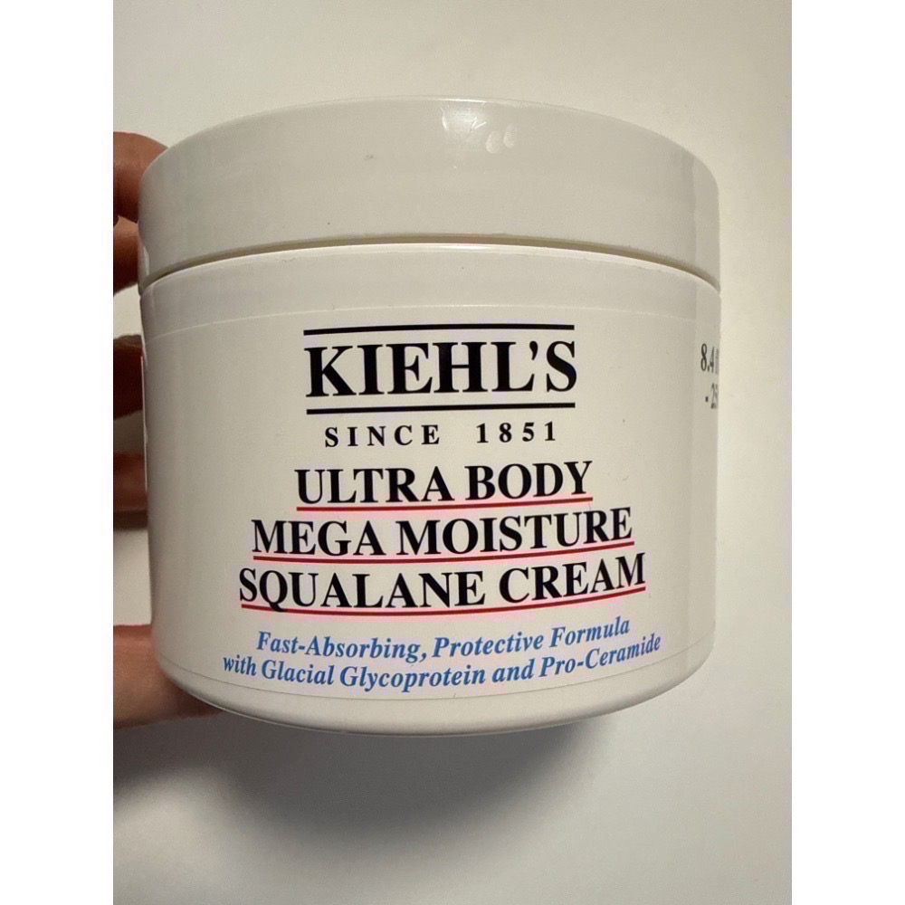全新未開封 Kiehl＇契爾氏冰河醣 蛋白身體修護嫩膚霜250ML保存期限至2027/08。momo滿額贈品-細節圖3