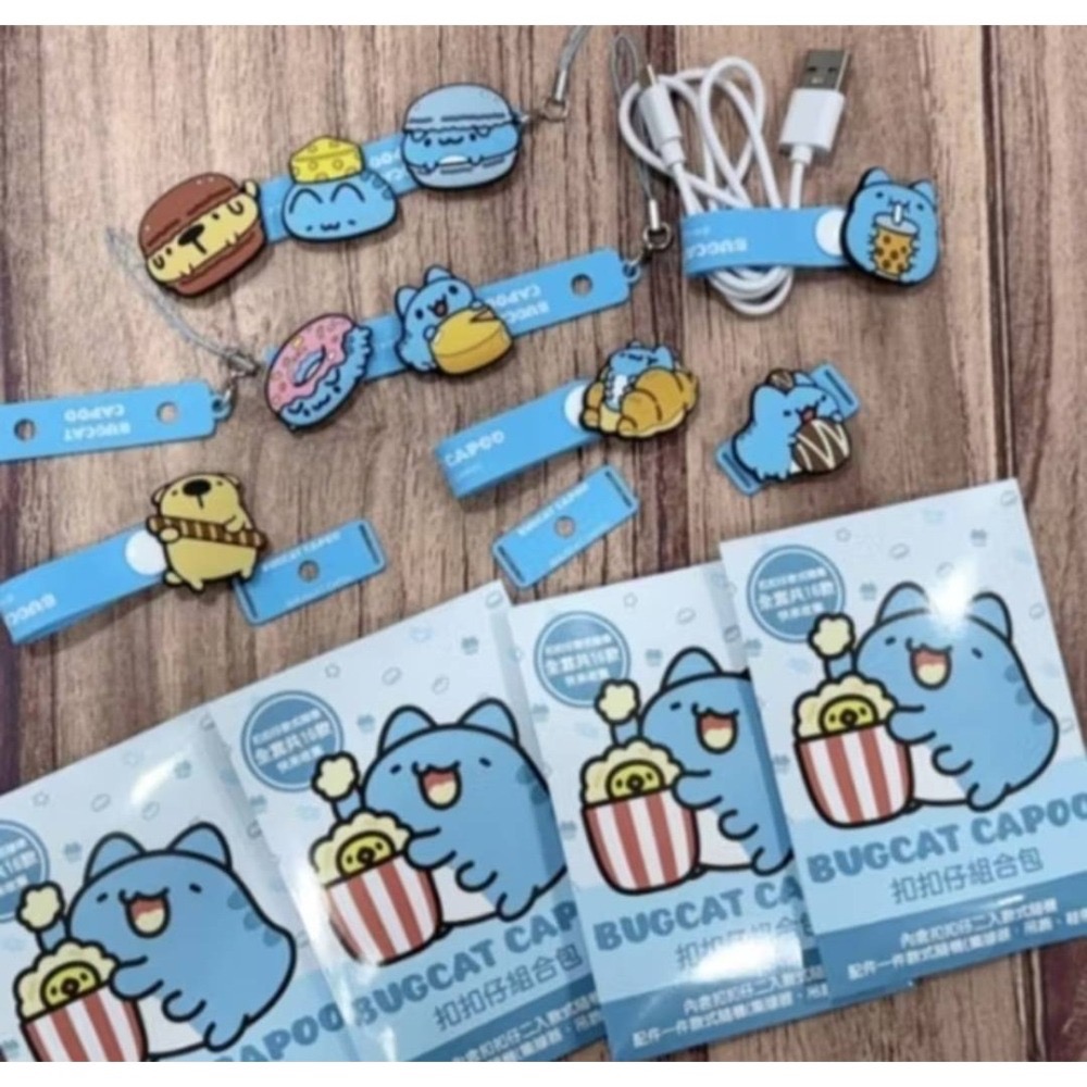 7-11 貓貓蟲咖波 咖波扣扣仔 以餅乾 甜甜圈 可麗露 馬卡龍 珍珠奶茶 等食物造型的貓貓蟲咖波跟狗狗的-細節圖4