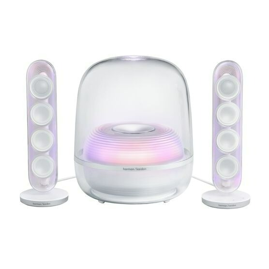 Harman Kardon 哈曼卡頓2.1聲道多媒體水母喇叭 SOUNDSTICKS 5 白色/黑色-細節圖2