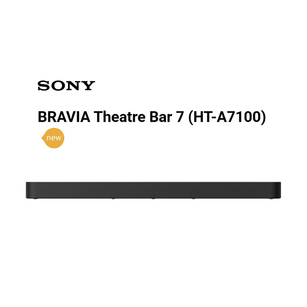SONY 索尼BRAVIA Theatre Bar7 單件式環繞家庭劇院 HT-A7100-細節圖2