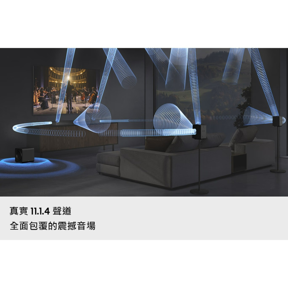 SAMSUNG 三星 HW-Q990H/ZW  Q系列 Soundbar 11.1.4 聲道 家庭劇院 公司貨-細節圖3