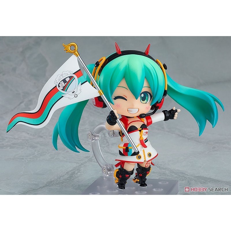 新豐強森 代理版 GSC 黏土人 RACING MIKU 2020 Ver 1293  含口罩 賽車初音 初音未來-細節圖4