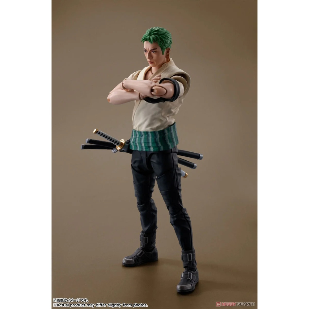 新豐強森 BANDAI 代理版 S.H.F 航海王 海賊王 索隆 可動 Netflix ONE PIECE 真人版-細節圖4