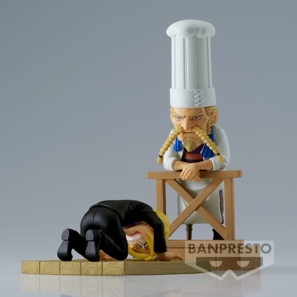 新豐強森 BANDAI 景品 代理版 航海王 WCF LOG STORIES 香吉士&哲普 「這段時間真的承蒙您的照顧-細節圖2