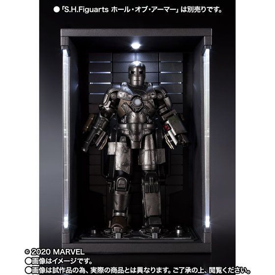 新豐強森 BANDAI 魂商店 S.H.Figuarts  鋼鐵人 IRON MAN MARK1 馬克1 MK1-細節圖5