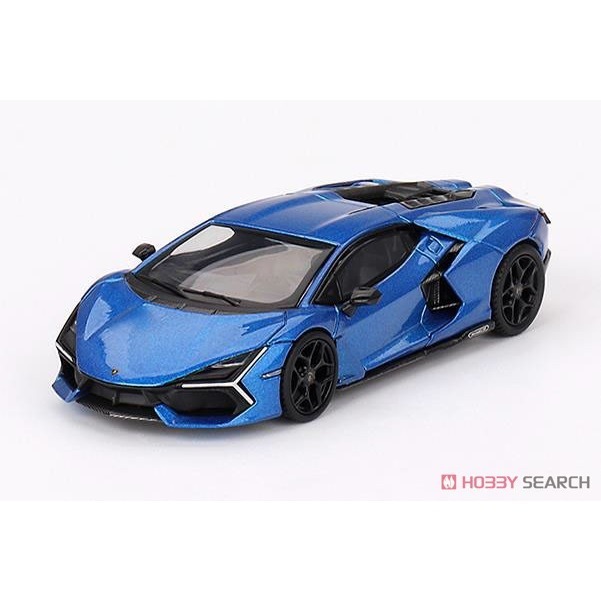 新豐強森 MINI-GT 1/64 藍寶堅尼 Revuelto Blue Eleos #748 14345-細節圖2