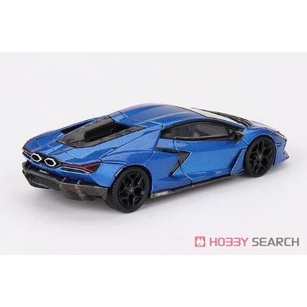 新豐強森 MINI-GT 1/64 藍寶堅尼 Revuelto Blue Eleos #748 14345-細節圖3