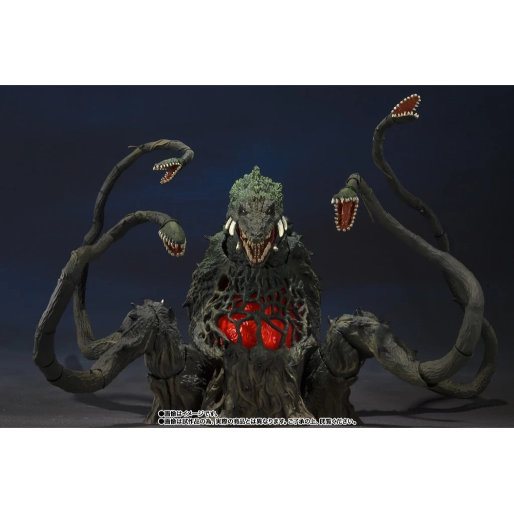 新豐強森 魂商店 S.H.MonsterArts 哥吉拉 植獸 碧奧蘭蒂 特別配色 4573102610652-細節圖4