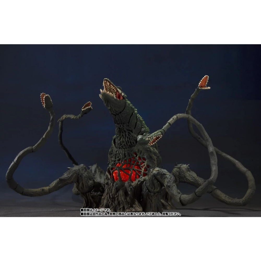 新豐強森 魂商店 S.H.MonsterArts 哥吉拉 植獸 碧奧蘭蒂 特別配色 4573102610652-細節圖5