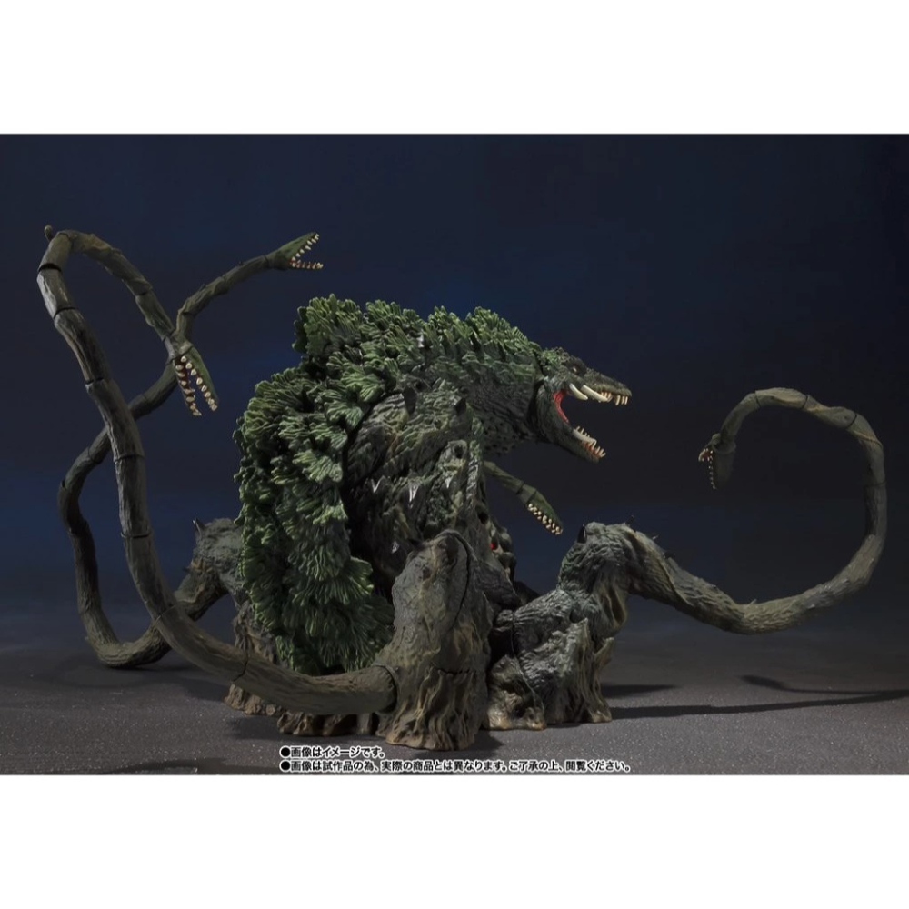 新豐強森 魂商店 S.H.MonsterArts 哥吉拉 植獸 碧奧蘭蒂 特別配色 4573102610652-細節圖7