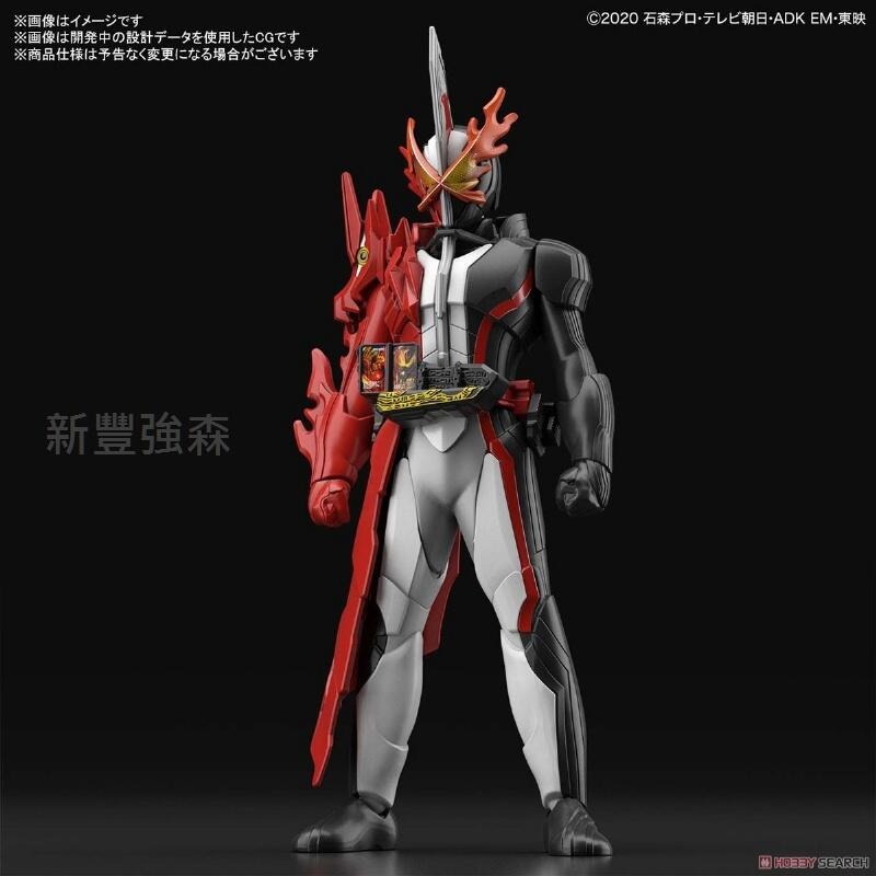 新豐強森 BANDAI 組裝模型 ENTRY GRADE 假面騎士 SABER 5061128-細節圖7