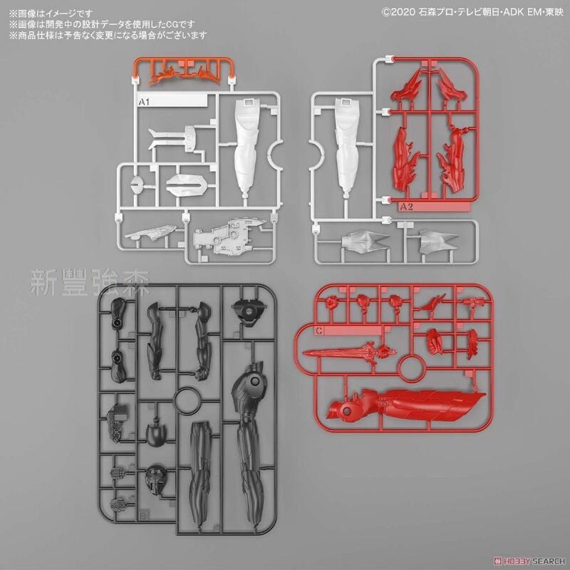 新豐強森 BANDAI 組裝模型 ENTRY GRADE 假面騎士 SABER 5061128-細節圖8