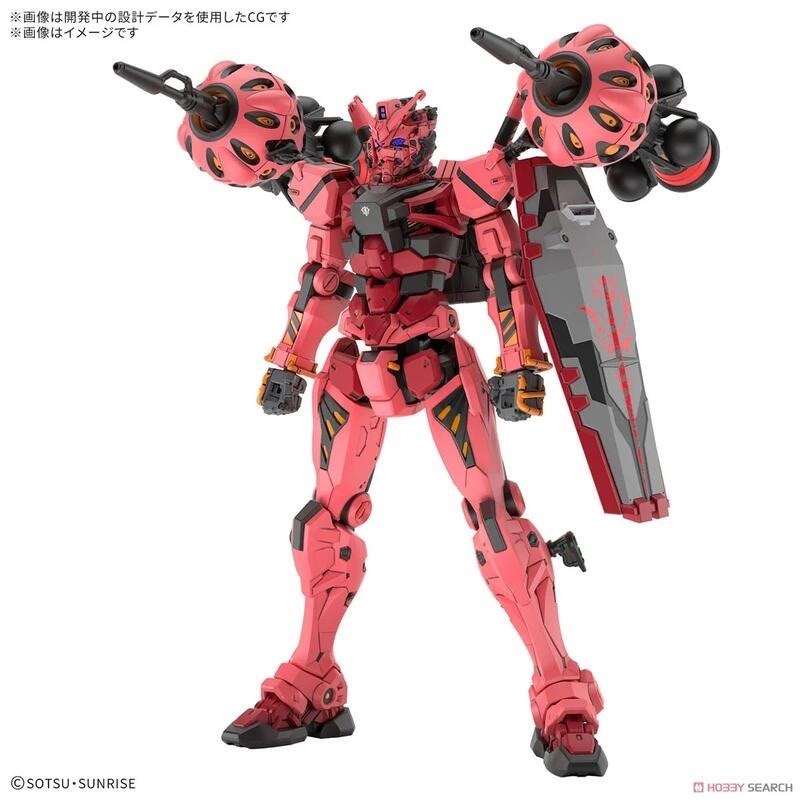 新豐強森 BANDAI 代理版 組裝模型 HG 1/144 鋼彈GQuuuuuuX 紅色鋼彈 5068569-細節圖4