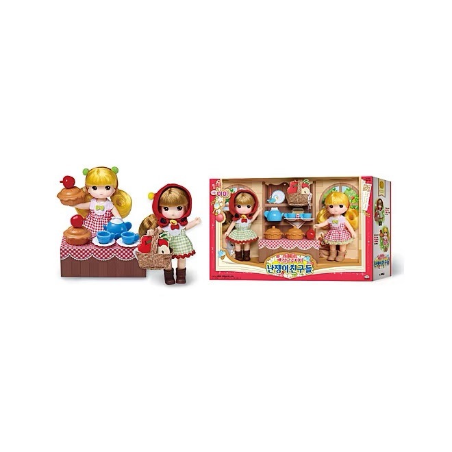 新豐強森 韓國 MMI 童話故事組 小紅帽 安全玩具-細節圖2