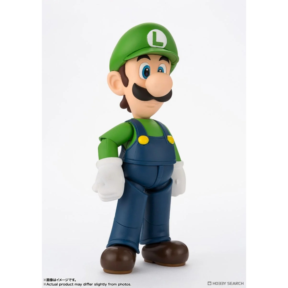 新豐強森 BANDAI 代理版 SHF 超級瑪利歐 路易吉(Re:PACKAGE) 可動-細節圖3
