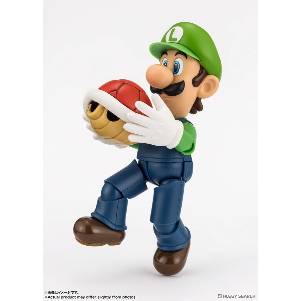 新豐強森 BANDAI 代理版 SHF 超級瑪利歐 路易吉(Re:PACKAGE) 可動-細節圖4