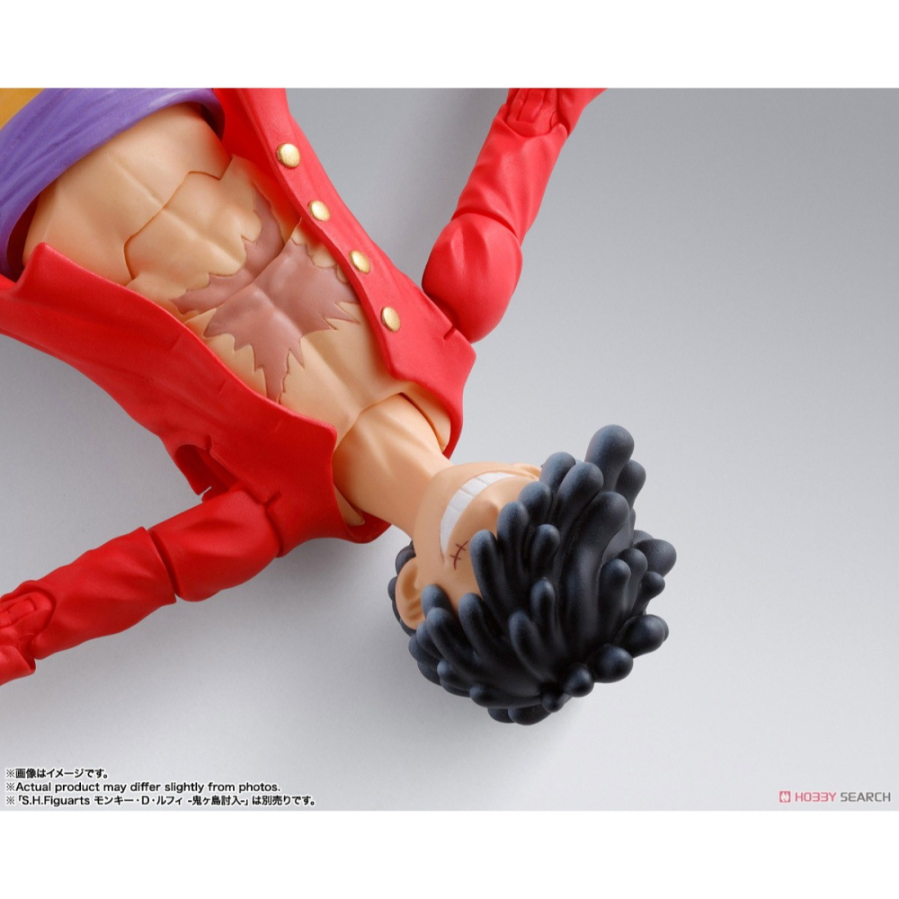 新豐強森 BANDAI S.H.F 航海王 蒙其 D 魯夫 五檔巨人-細節圖8