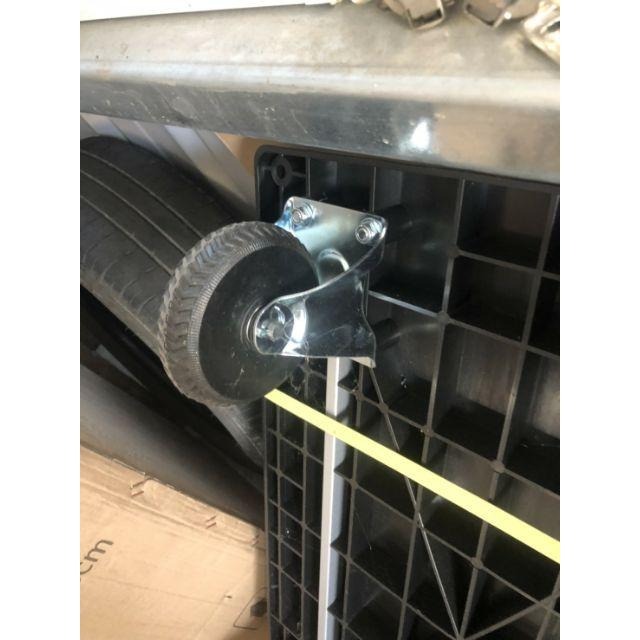 固得家私 含稅 黑金剛 台製 手推車 塑鋼手推車  搬運推車 可折疊 載重300公斤 推車-細節圖2