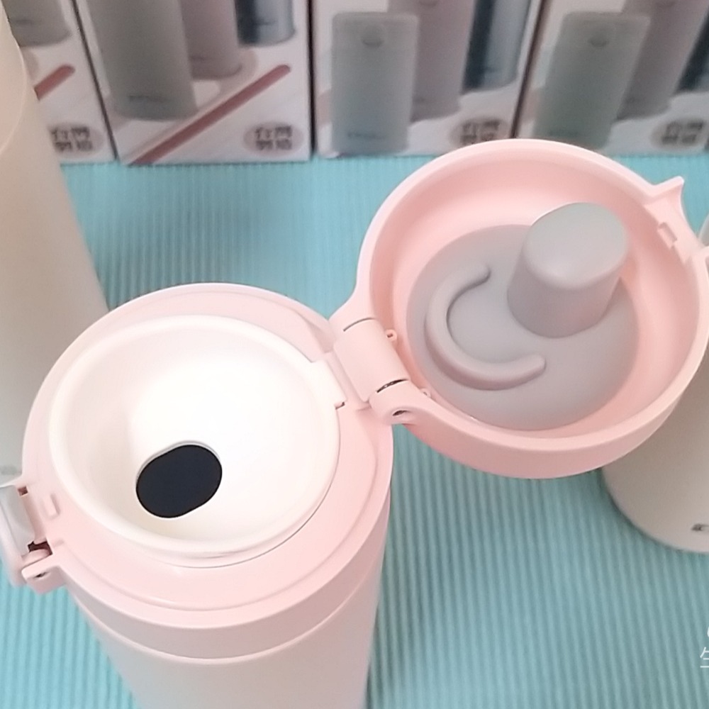 生活好物購 PERFECT 台灣製 晶鑽 316不鏽鋼 陶瓷彈蓋保溫杯 保溫瓶 彈蓋保溫杯 350ml/500ml-細節圖2