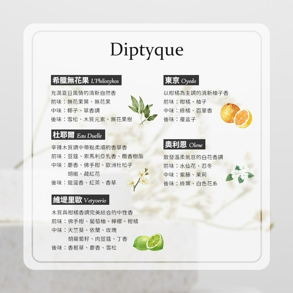 diptyque 淡香水 50ml 多款可選-細節圖4