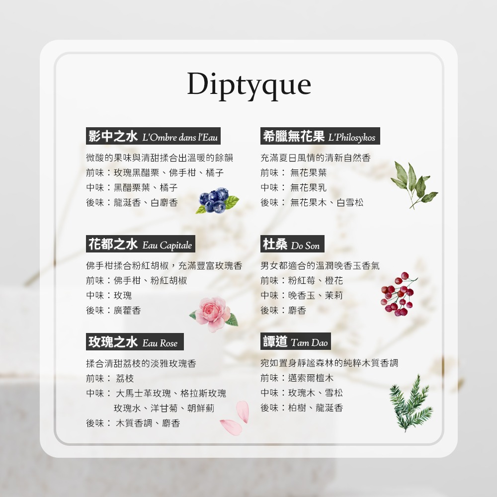 diptyque 淡香精 75ml 多款可選-細節圖5