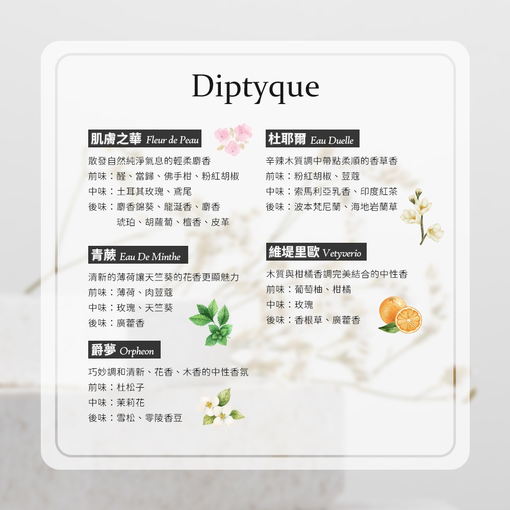 diptyque 淡香精 75ml 多款可選-細節圖6