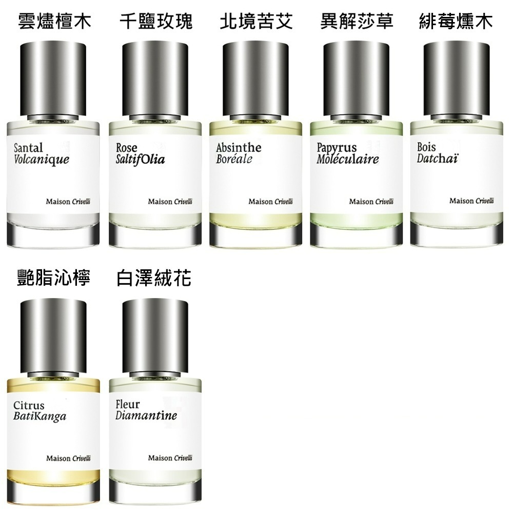 Maison Crivelli 淡香精 30ml (多款可選)-細節圖2