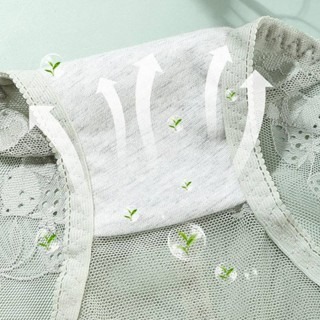 中腰內褲 女生內褲 蕾絲內褲  包覆 透氣 提臀 性感 舒適  抑菌棉 襠三角褲 提臀內褲 收腹 彈性 舒適 無痕內褲-細節圖5