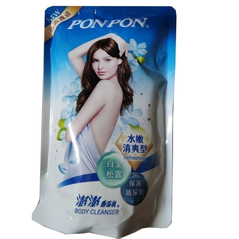 澎澎沐浴乳 澎澎 PonPon   700g 補充包-細節圖4