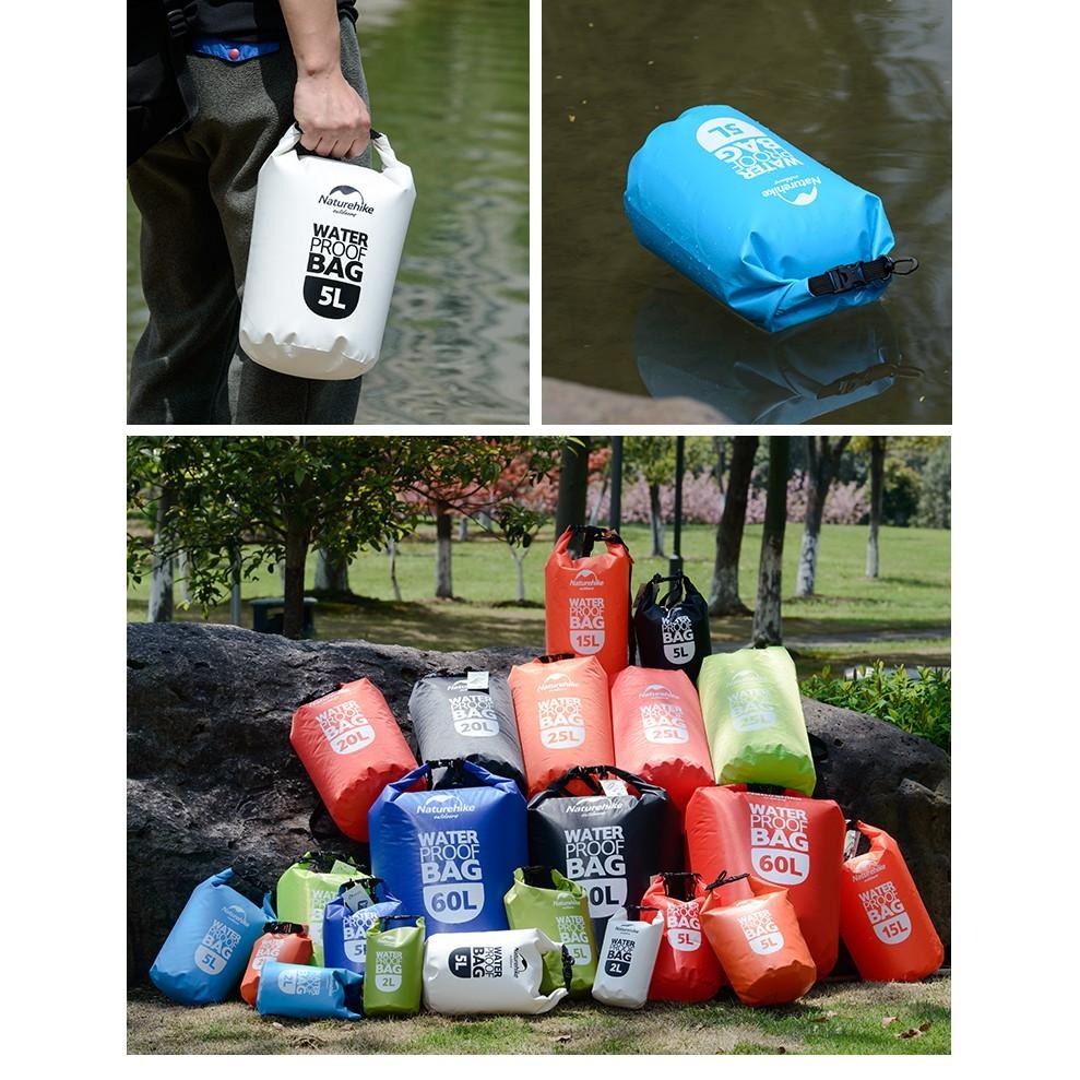 【新奇屋】NH 5L超輕防水袋戶外溯溪漂流袋超小體積防水包防水袋 防水漂流袋-細節圖7